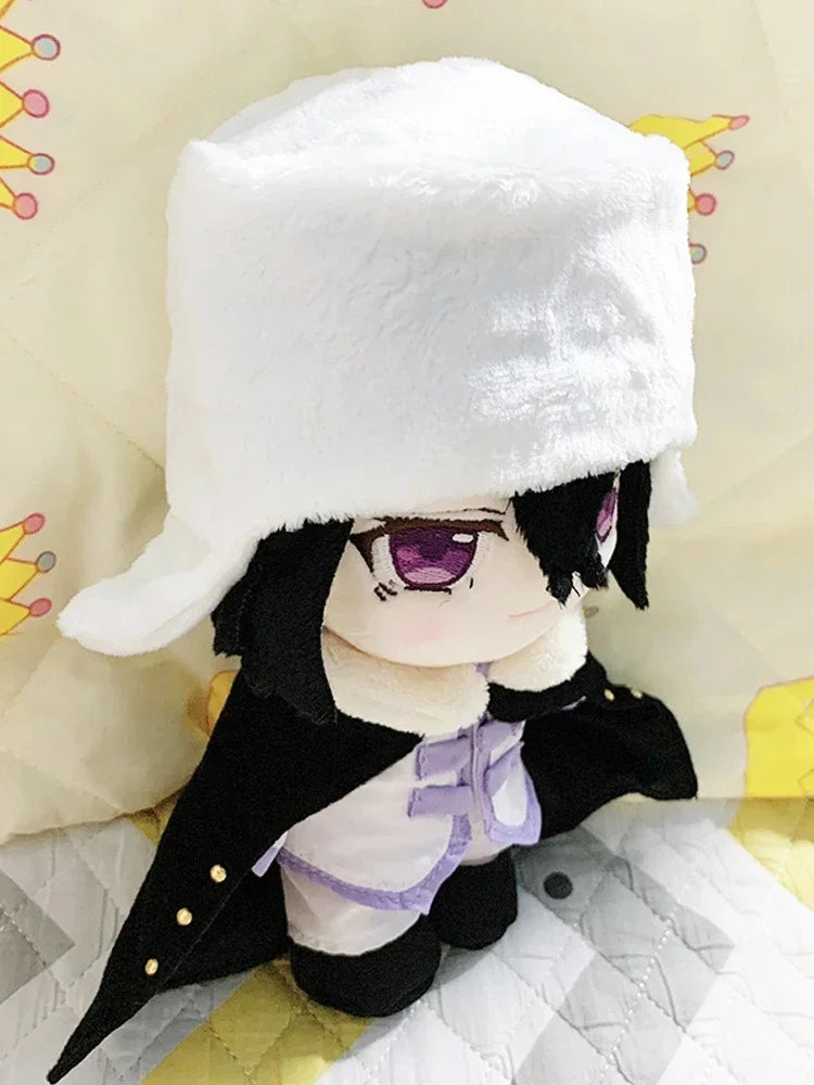 Anime Fyodor Dostoyevsky Plush Doll Stuffed Toy Changeable Clothes