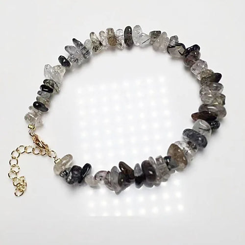 Natural Citrine Gravel Bracelet Accessories Luxury Jewelry Adjustable