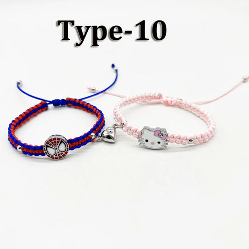 Spider Friendship Bracelets Matching Bracelets for Couple Best Friends