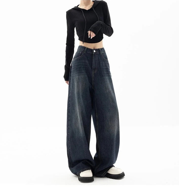 Y2K Vintage High Waist Harajuku Loose Jeans